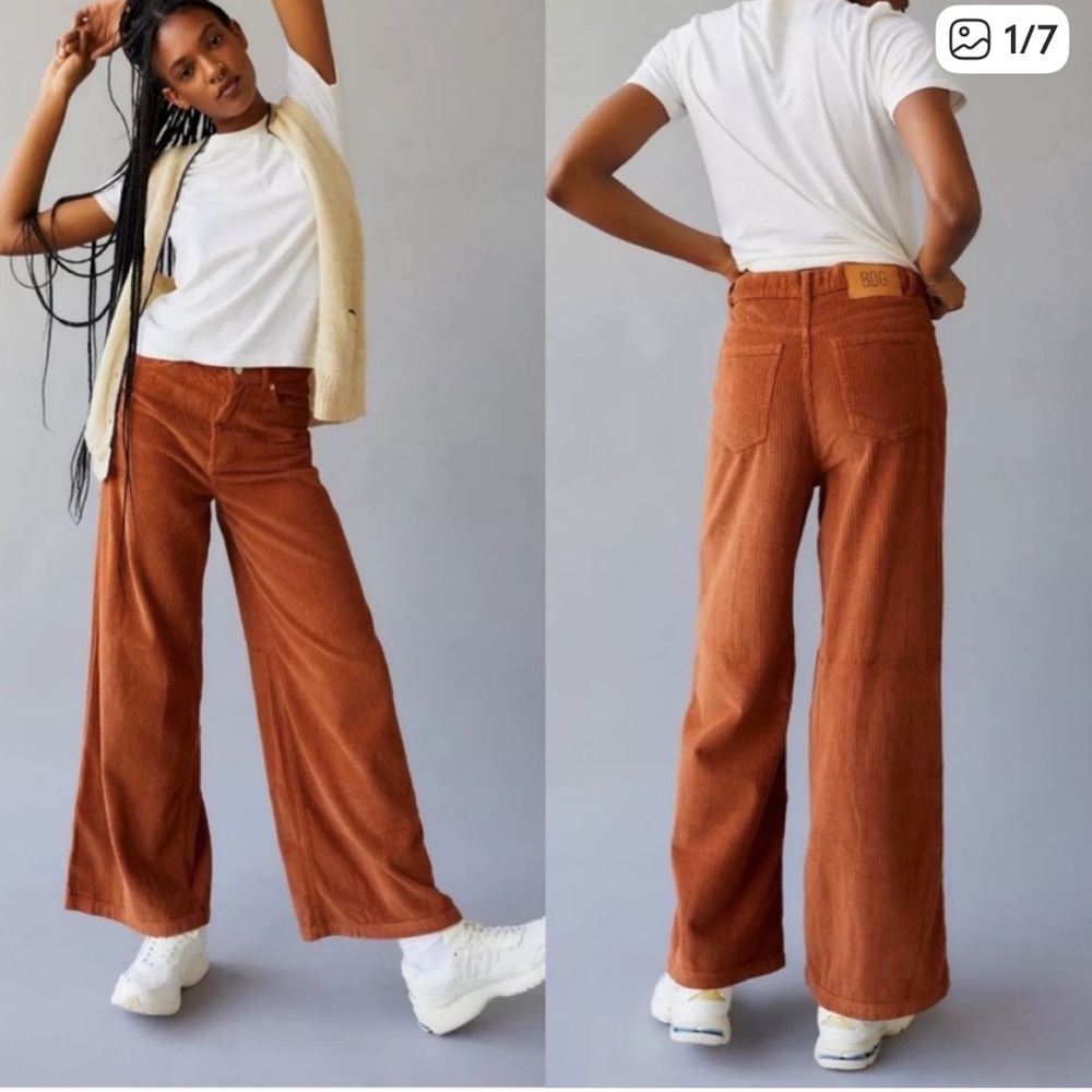 BDG High Rise Wide-leg Jamie A-Wide Corduroy
